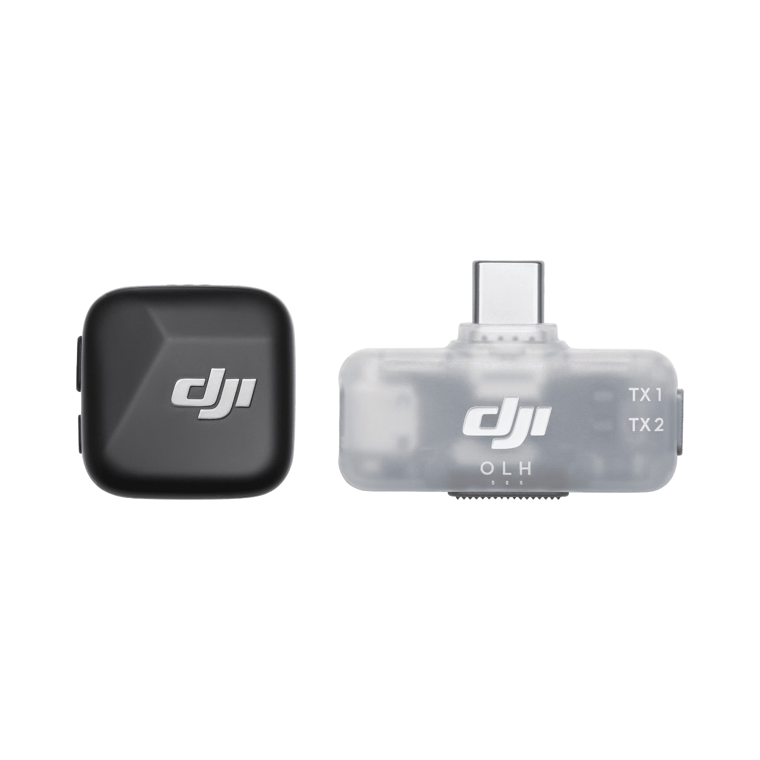 DJI Mic Mini, Compact Wireless High-Quality Sound, Noise-Cancelling Lavalier Microphone, [Android + Apple 15 And Above] Smartphone Version, One Transmitter One Receiver
