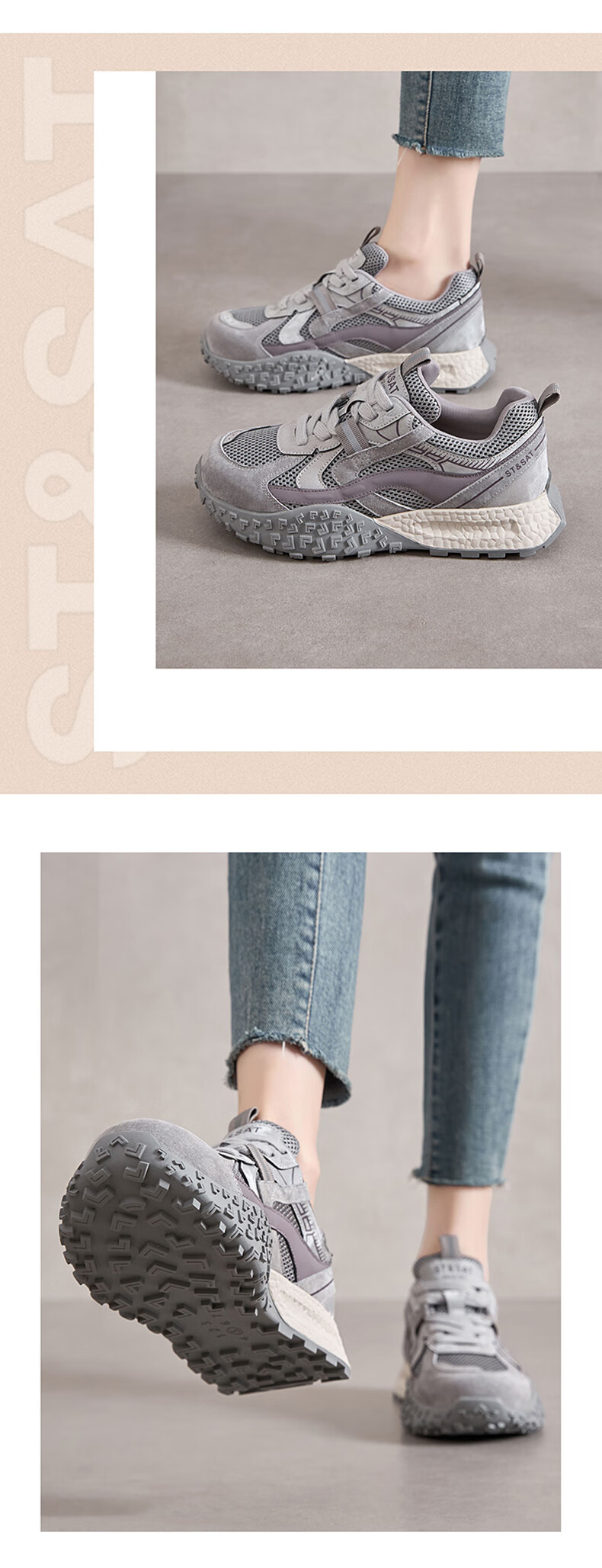 Saturday Lightweight Soft-Soled German Training Shoes Women Versatile Fashion Comfortable Casual Sports Travel Shoes Yellow Size 35 5