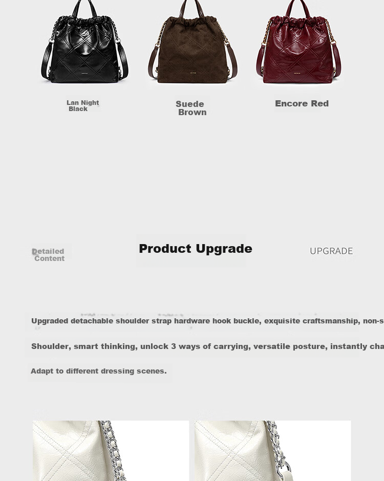 JUST STAR Zhao Zhaoyi's Same Style Backpack for Women, 2026 New Light Luxury Lightweight Travel Backpack, School Bag, Birthday Gift 7