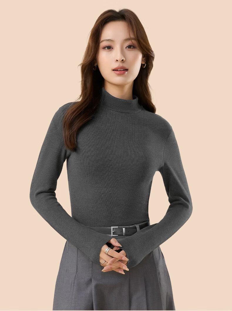 Urban Beauty Women's Thermal Fleece Loungewear 25th Anniversary Autumn Winter Long Sleeve High Elastic Anti-Static Comfortable Baselayer Top 1