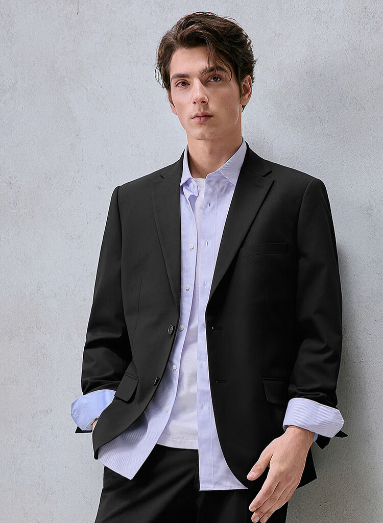 G2000 Antibacterial Multi-Stretch Business Formal Suit for Men, All-Season Office Wear 2