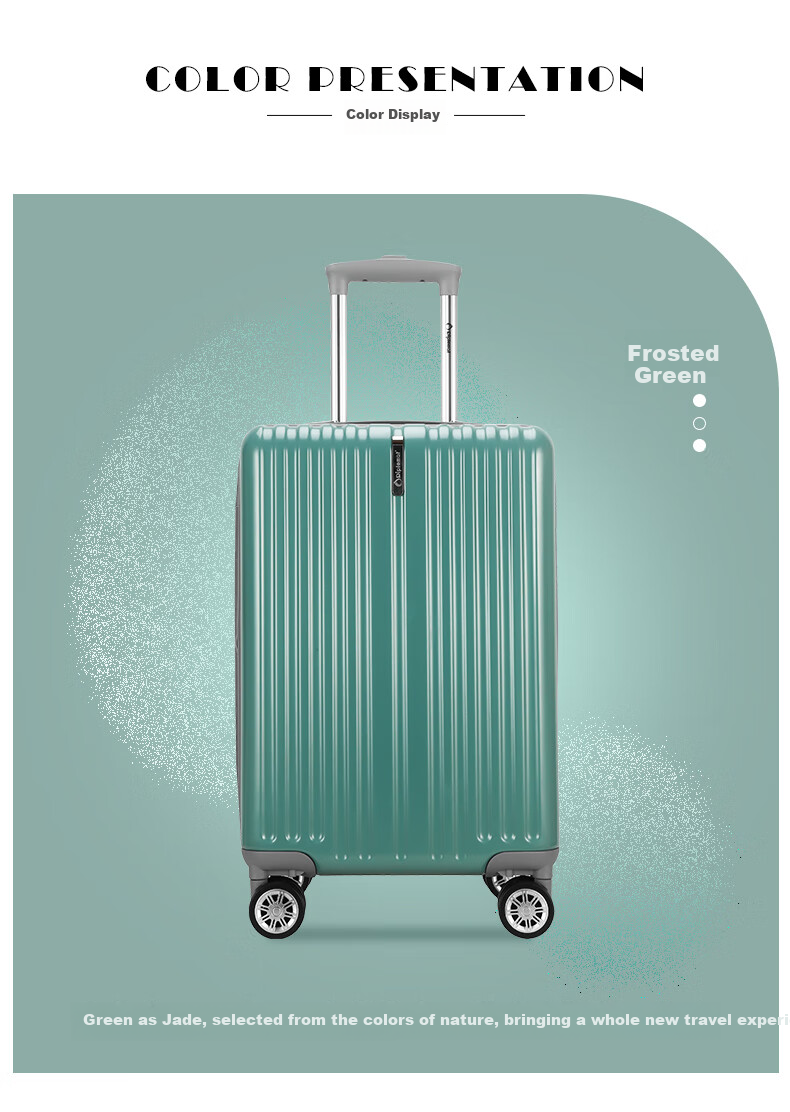 Diplomat Fashion Expandable Carry-On Luggage Suitcase for Men And Women, Travel Case with Password Lock And Trolley Handle TC-61012 9