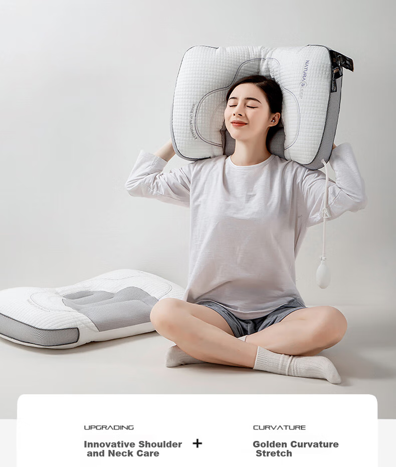 Grace Adult Sleep Pillow, Adjustable Air Cushion Pillow, Home Neck Support Pillow Core, Cervical Pillow 2