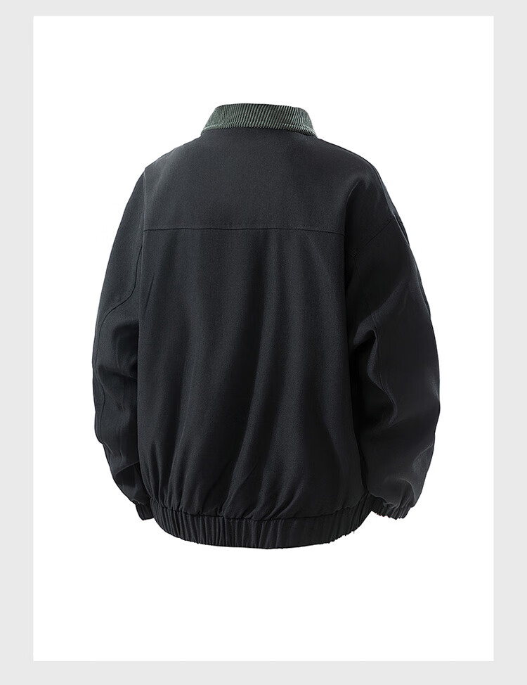 JEEP SPIRIT Men's Jacket Casual American Workwear Spring Autumn High-end Trendy Men's Outerwear 7