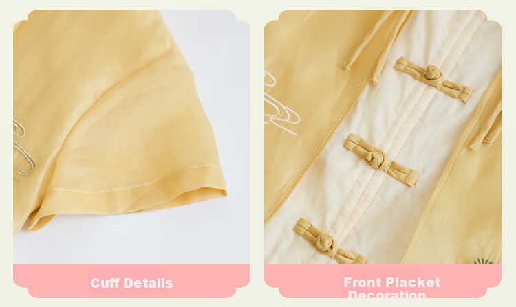Menghu Xishan Hanfu Boys' 2026 New Tang Suit, Chinese Style New Children's Outfit, Beige Pants, Size 100 6