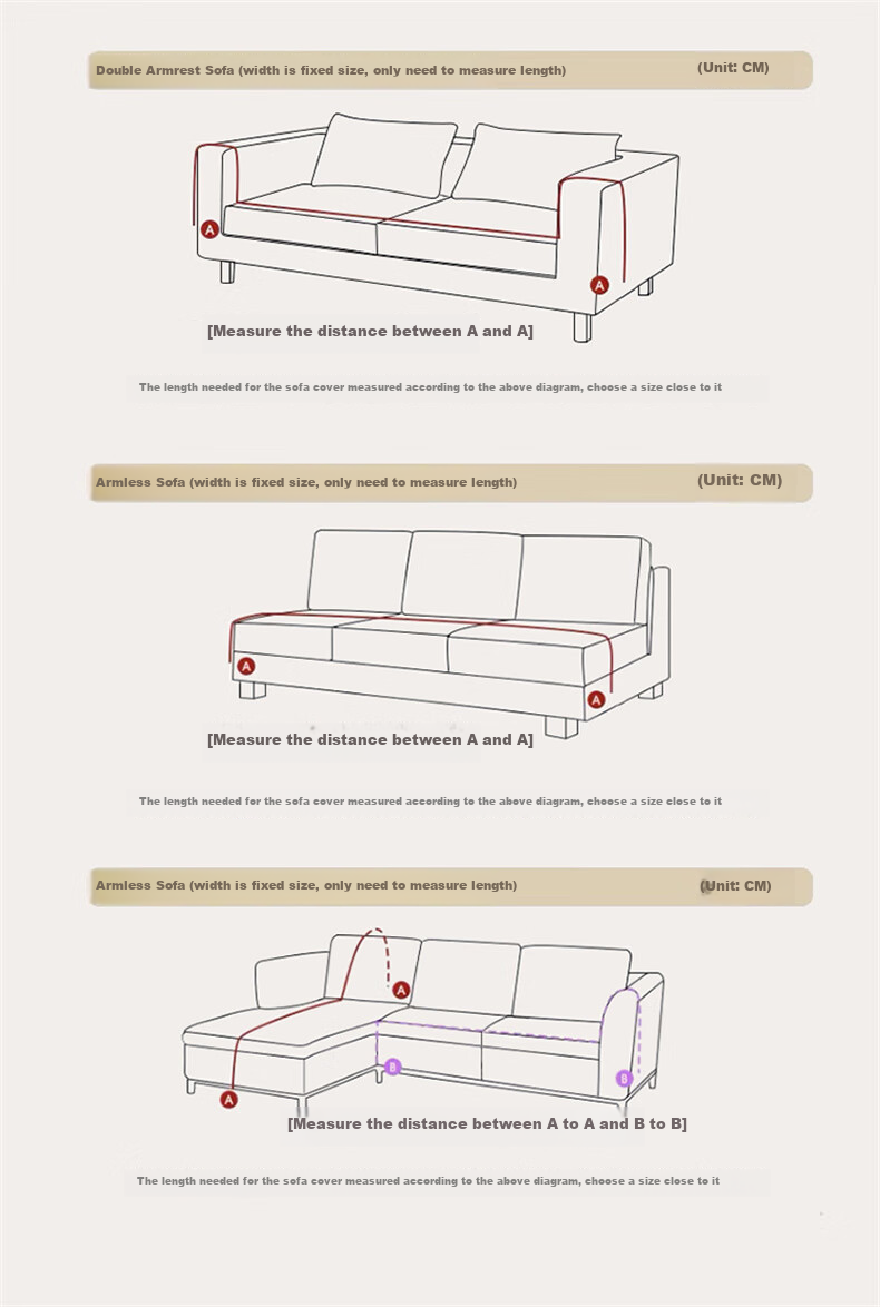 Wuyinliangpin Class A Maternity Cotton Linen Sofa Cover, Linen Sofa Slipcover, All-Inclusive Non-Slip Throw, Lily of The Valley Song, 180*380cm 15