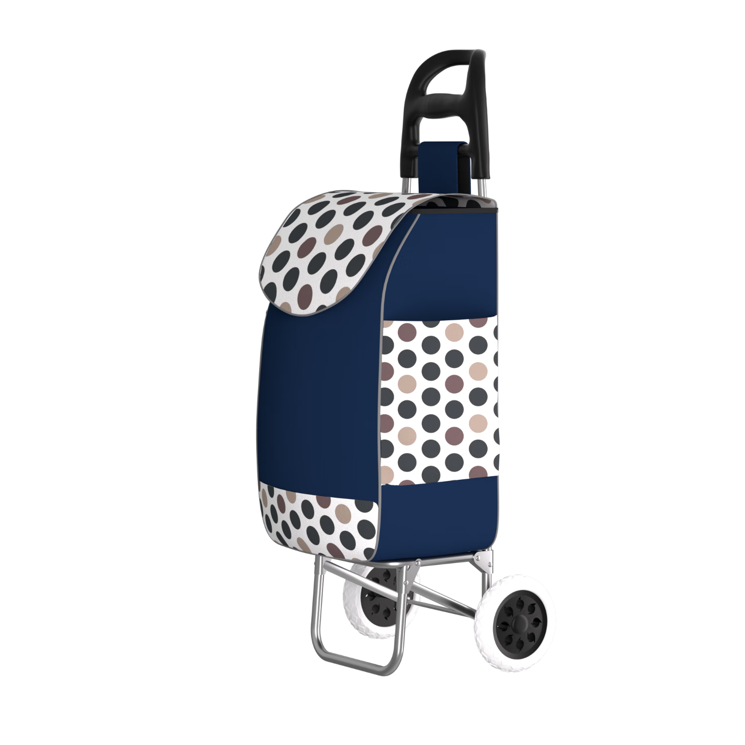 Xinyue Changhui Foldable Shopping Cart Portable Trolley for Elderly Household Grocery Cart with Telescopic Handle