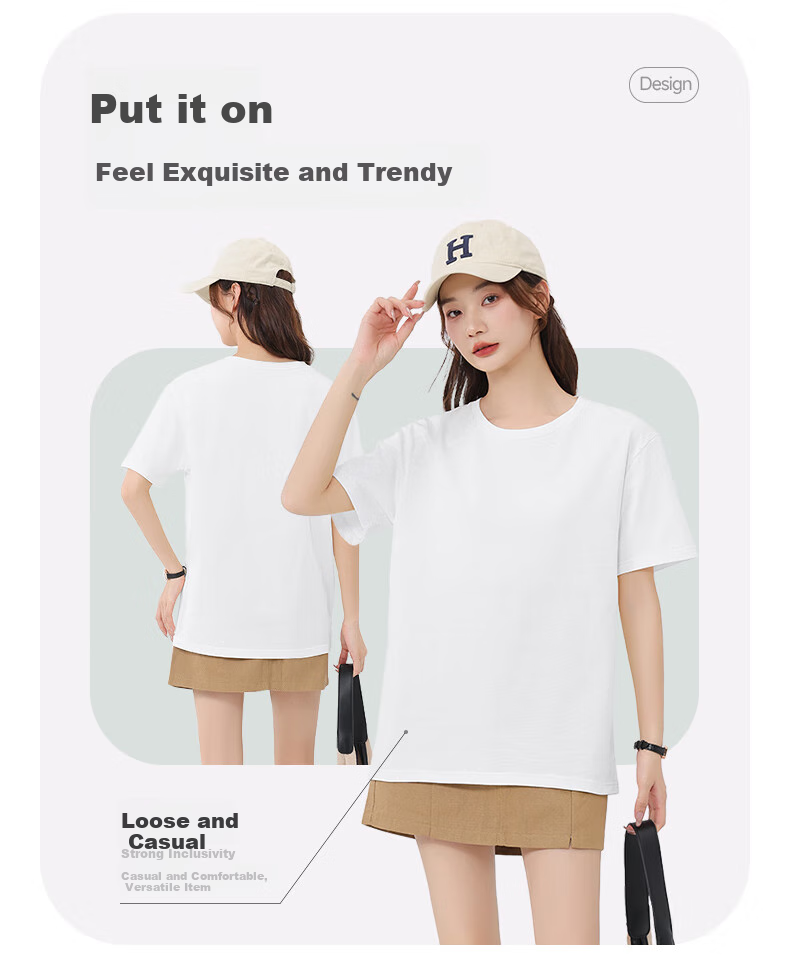 Warrior Pure Cotton Short-Sleeve T-Shirt for Women, 2026 New Style, Comfortable Trendy Ins-Inspired Thin Skin-Friendly Casual Loose Top 1