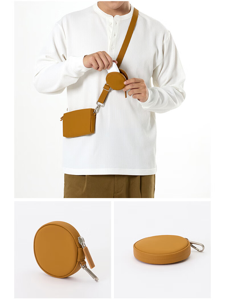 MUJI Modular Storage Bag Digital Accessories Organizer Long 25x18x7.8cm 6