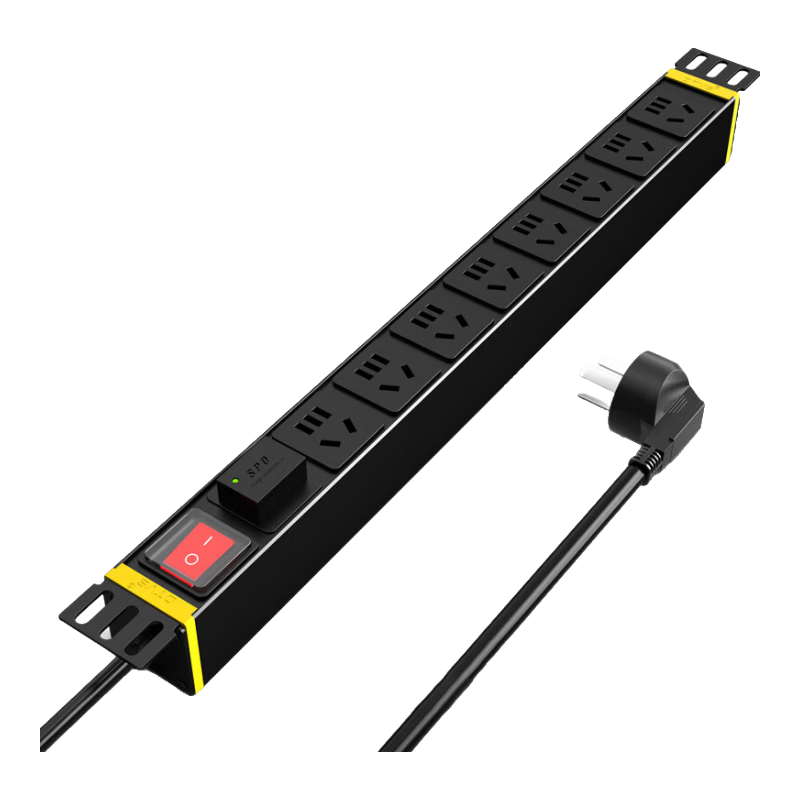 Datang Guardian DT7187 PDU Cabinet Socket 10A Main Control Switch SPD Module 8-Port 10A New National Standard PDU Power Supply