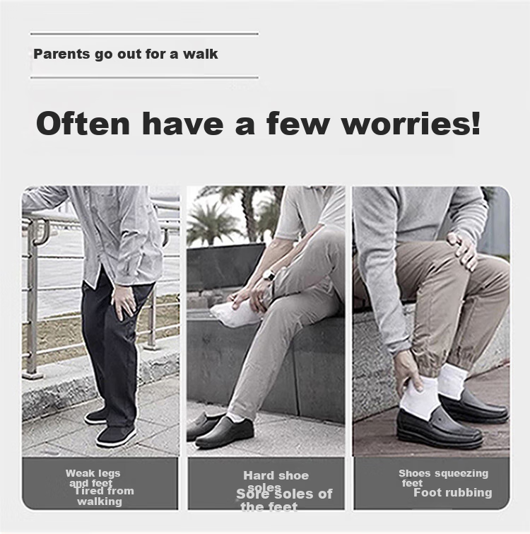 Zulijian Elderly Women's Summer Slip-On Casual Shoes, Loafers for Middle-Aged And Elderly Ladies, Style 8652K in Sand Color, Size 41 3