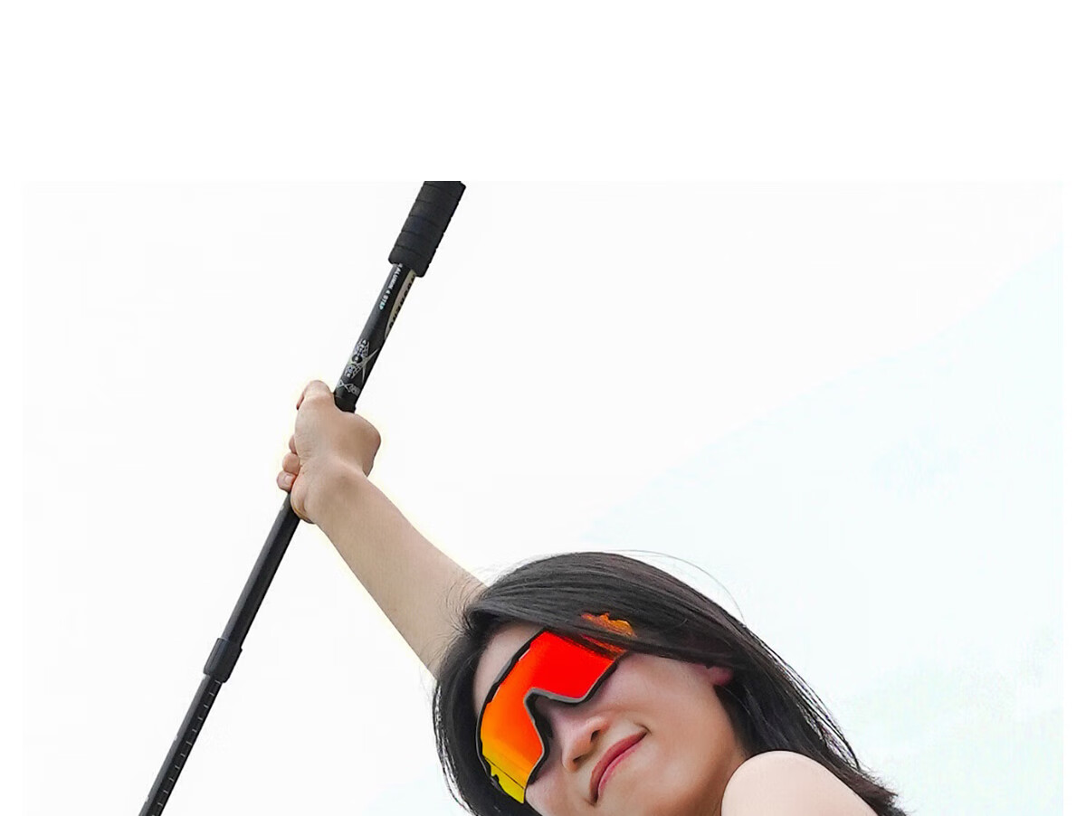 KAPVOE Colorful Hiking And Mountaineering Glasses, Snow-Climbing Polarized Windproof Sand-Proof UV Protection Goggles 23