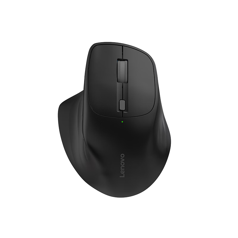 Lenovo Wireless Bluetooth Dual-Mode Mouse M500 Rechargeable Ergonomic Right-Handed Large Hand Business Office Laptop Tablet Mouse Black