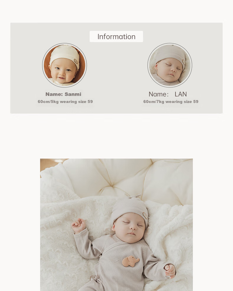 Guaiqixiong Newborn 0-3 Months Clothes, Spring And Autumn Baby Outfit, Long Sleeve Tie-Up Bodysuit, Full Moon And Hundred Days Celebration Baby Clothes 12