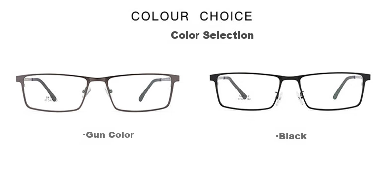 DRATRA Men's Stylish Business Nearsighted Glasses with Blue Light Protection, Prescription Available, Astigmatism Correction, Photochromic Square Frame, Ultra-Light And Non-Prescriptio 6