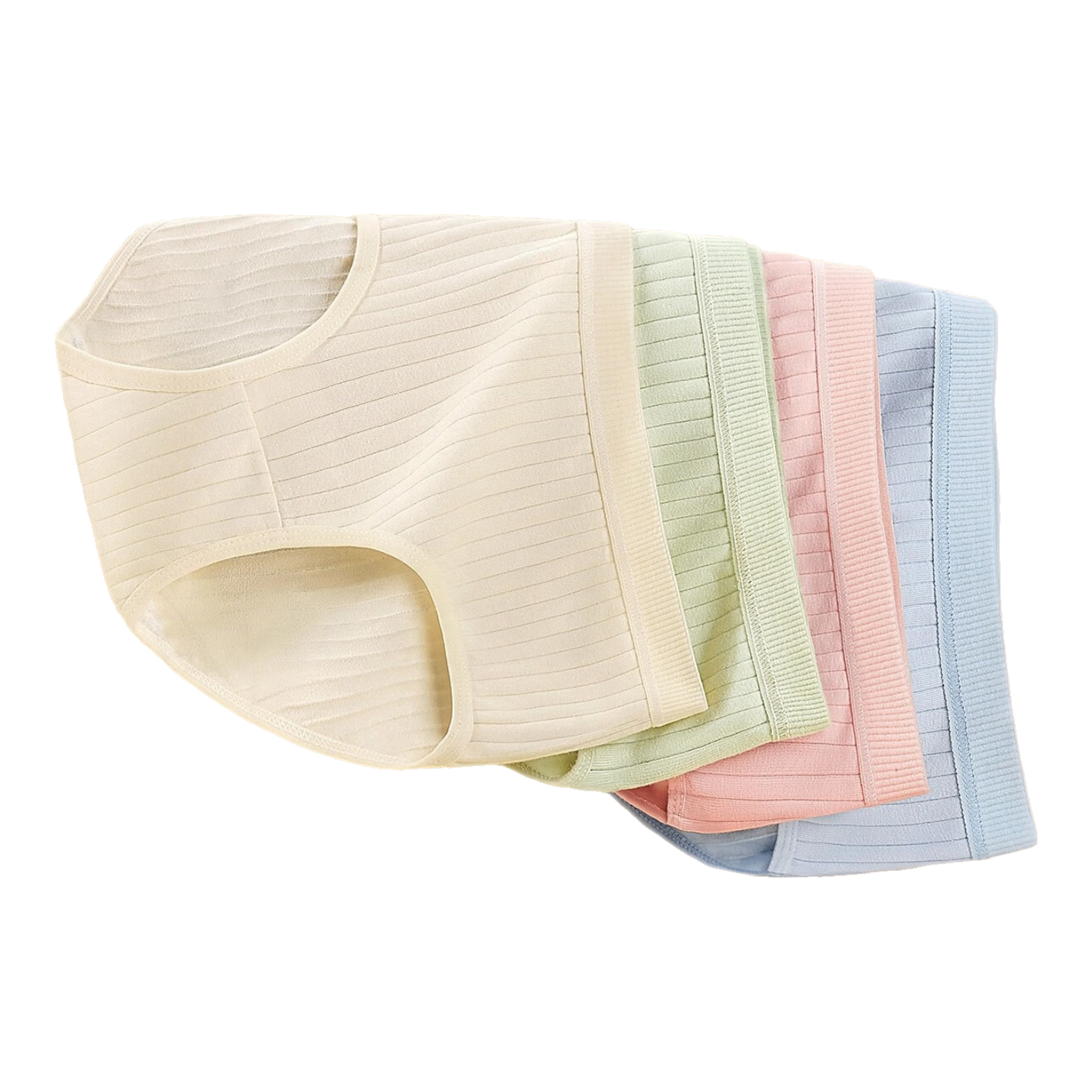 Liomirror Disposable Women's Cotton Crotch Underwear Sterile Travel Maternity Menstrual Portable Wash-Free Daily Use 7 Pieces XL
