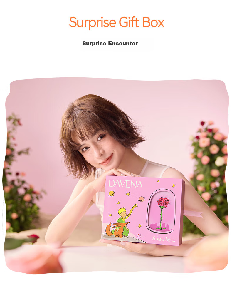 Davena [Davena X The Little Prince] Collaboration Series Watch, Mermaid And The Little Prince Limited Edition Bracelet Watch 10
