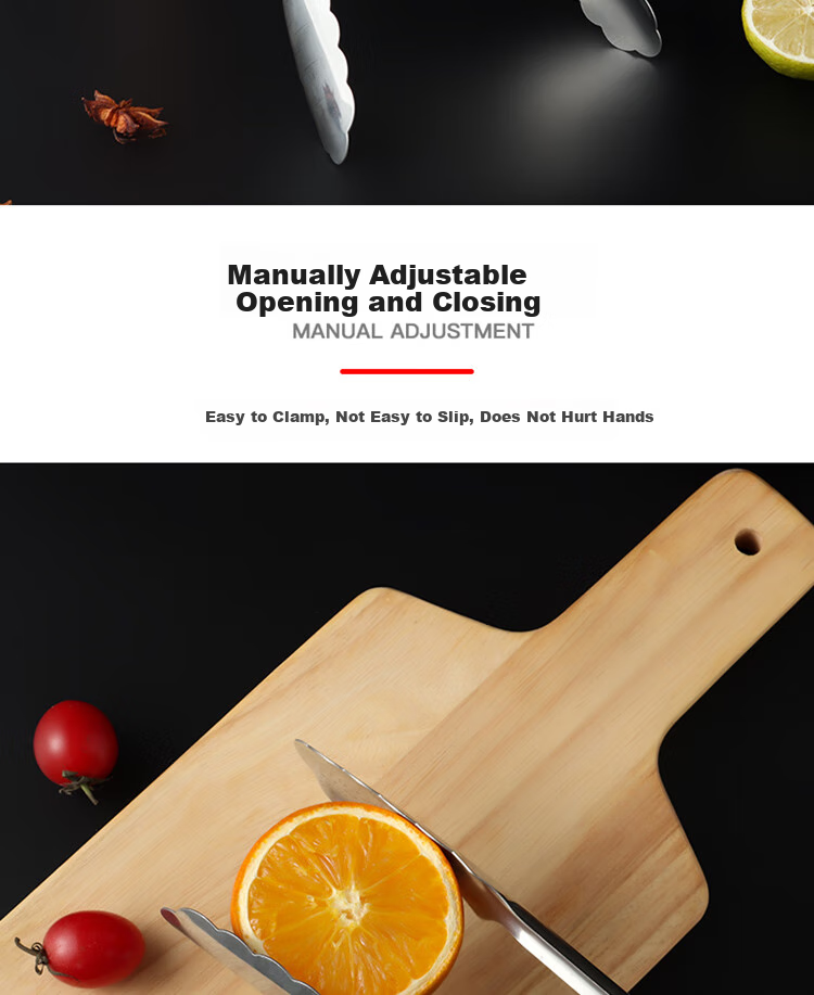 BJ Steak Tongs, Food Tongs Stainless Steel, Bread Tongs, Food Clamps, Cake Tongs, Baking Tongs, Barbecue Tongs, Barbecue Tools 4