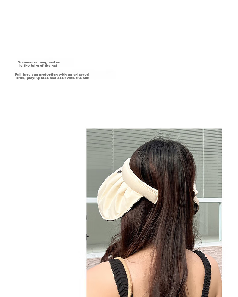 XUEXIMAN Sun Hat for Women, Visor Cap for Travel, Face-Covering Versatile Sunhat, Beach Shell UV Protection Hat for Wome 12