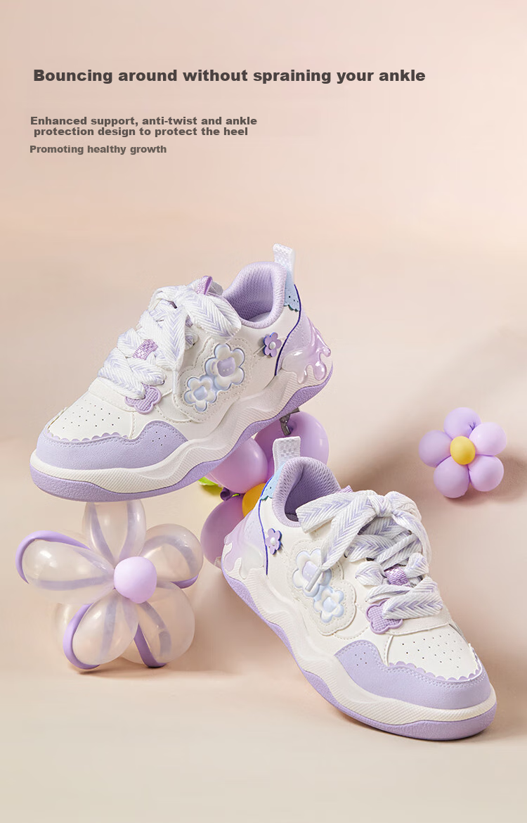 BALABALA Children's Shoes, Kids' Sneakers, Breathable Non-Slip Footwear, Girls' Autumn Casual Shoes, Cute And Adorable, 208325141001 2