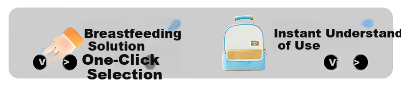 Xiaoyaxiang Breast Milk Storage Bag, Portable Insulated Cooler Bag for Working Mothers, Blue Ice Milk Preservation Bag, Mommy Bag (Yicai) 1