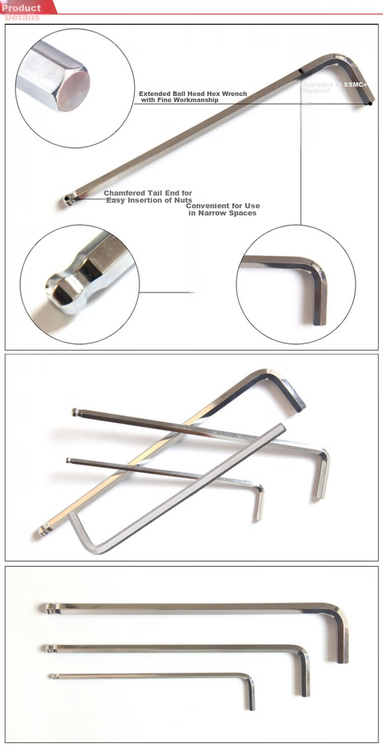SATA 8mm Extra Long Ball End Hex Key Wrench 80114 2