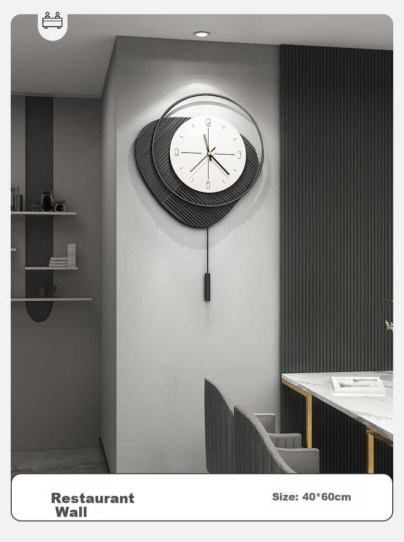 Momen Wall Clock, Luxury Timepiece for Living Room, Artistic Modern Minimalist Stylish Creative Grid Decorative Wall Clock 9