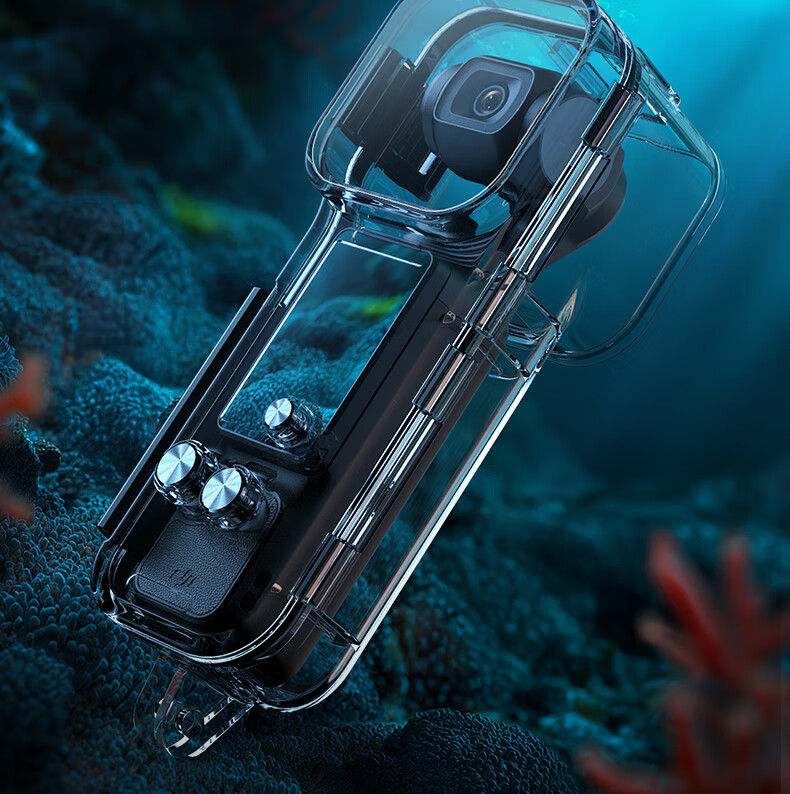 Llano Waterproof and Shockproof Case for DJI Pocket 4 Camera, Underwater 50m Diving Swimming Protective Cover for Pocket Gimbal Action Camera Accessories 4