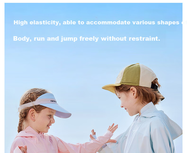 Beitaisi Children's Sun Protection Clothing, Summer Mesh Ice Silk Cool-Feeling, Boys And Girls UV Protection Garment, Breathable New Style Baby Jacket 10