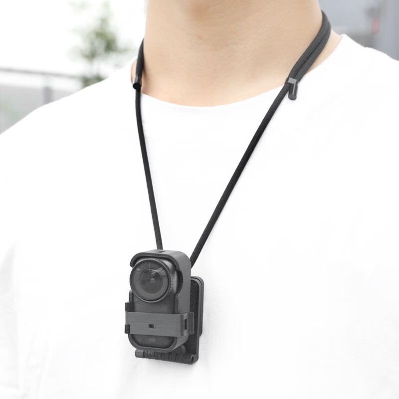 Qiye Magnetic Mount Frame Lanyard Shoulder Strap Chest Front First-Person View for DJI Osmo Nano Camera Accessories Neck Strap Horizontal and Vertical Shooting
