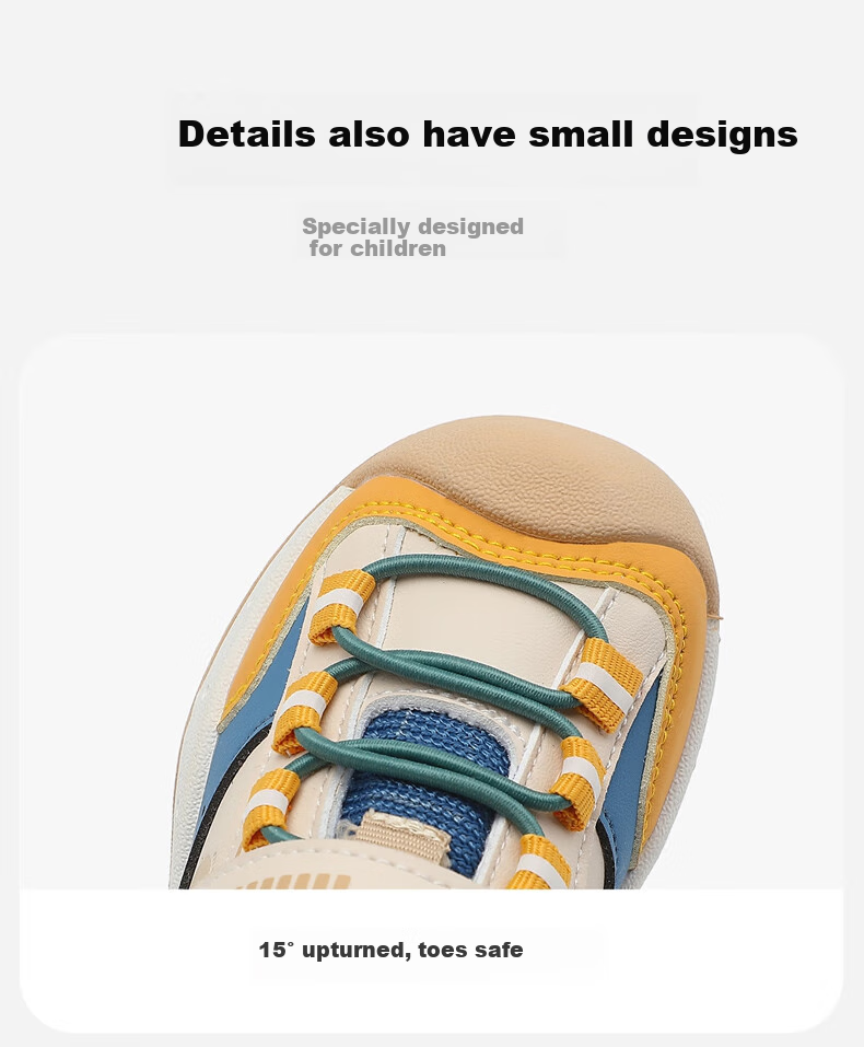 Minibala 25th Anniversary Fall New Kids Casual Sports Shoes Anti-collision Baby Walking Shoes Children's Sports Shoes 4