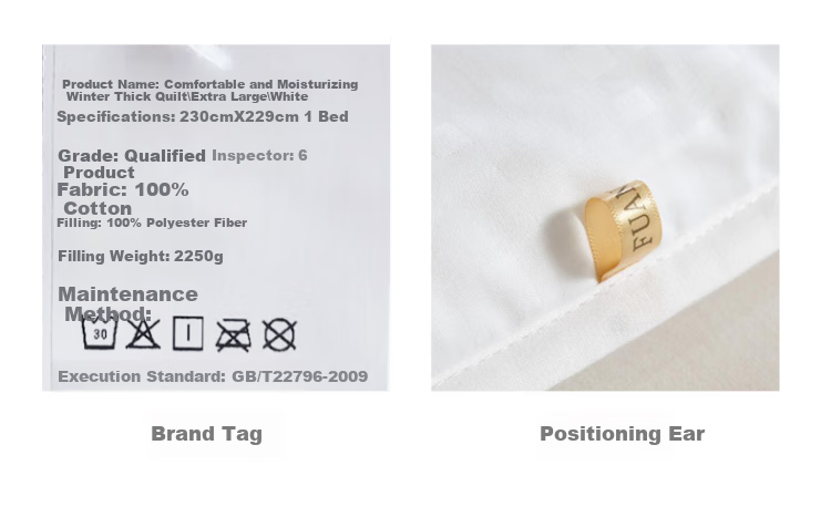 FUANNA Shurun Seven-Hole Antibacterial Fiber Comforter, Winter Quilt, 5 Jin (2.5 Kg), 152*210cm, White 12