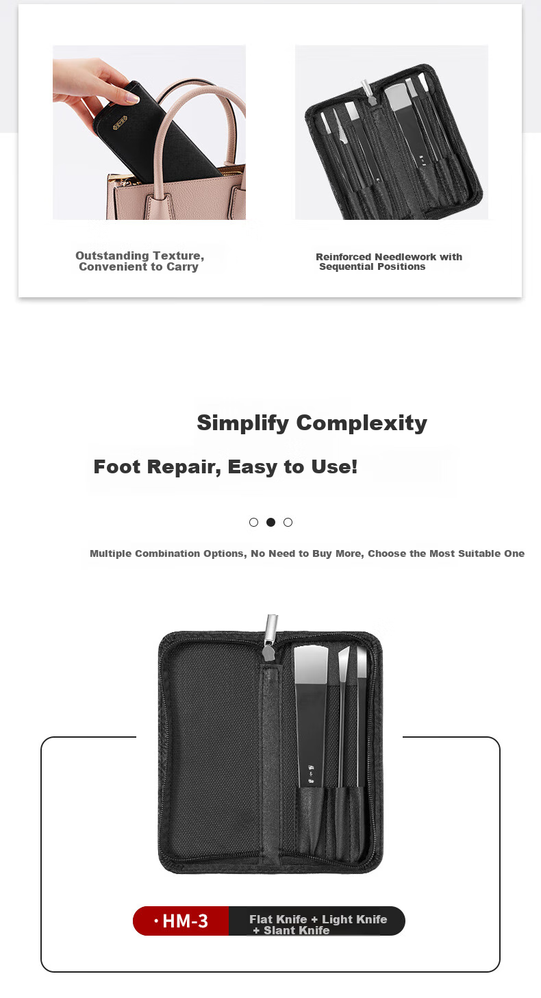 Zhangxiaoquan Pedicure Knife, Foot Scraper, Foot Care Tool for Removing Dead Skin And Calluses, Cleaning Instrument, Zoutao Series H500001 4