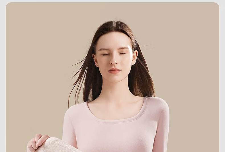 Urban Beauty Women's Thermal Underwear Thickened Winter Heating Lamb Fleece Top Autumn 2025 New Anti-Cold Fleece Minus 40 Degrees 4