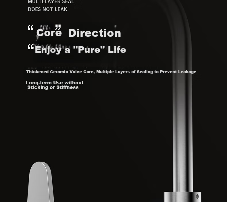 MICOE Kitchen Faucet Series, Pull-Out Type, 304 Stainless Steel, Waterfall Cold And Hot, 360° Rotating, Sink Tap for Vegetable Washing 17