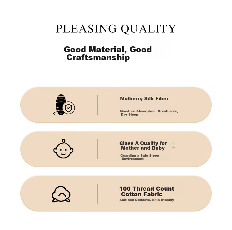 BEYOND Home Textiles 100% Mulberry Silk Comforter Air Conditioning Quilt Class A Antibacterial 100S Long-Staple Cotton Summer Cool Quilt 200*230cm 2