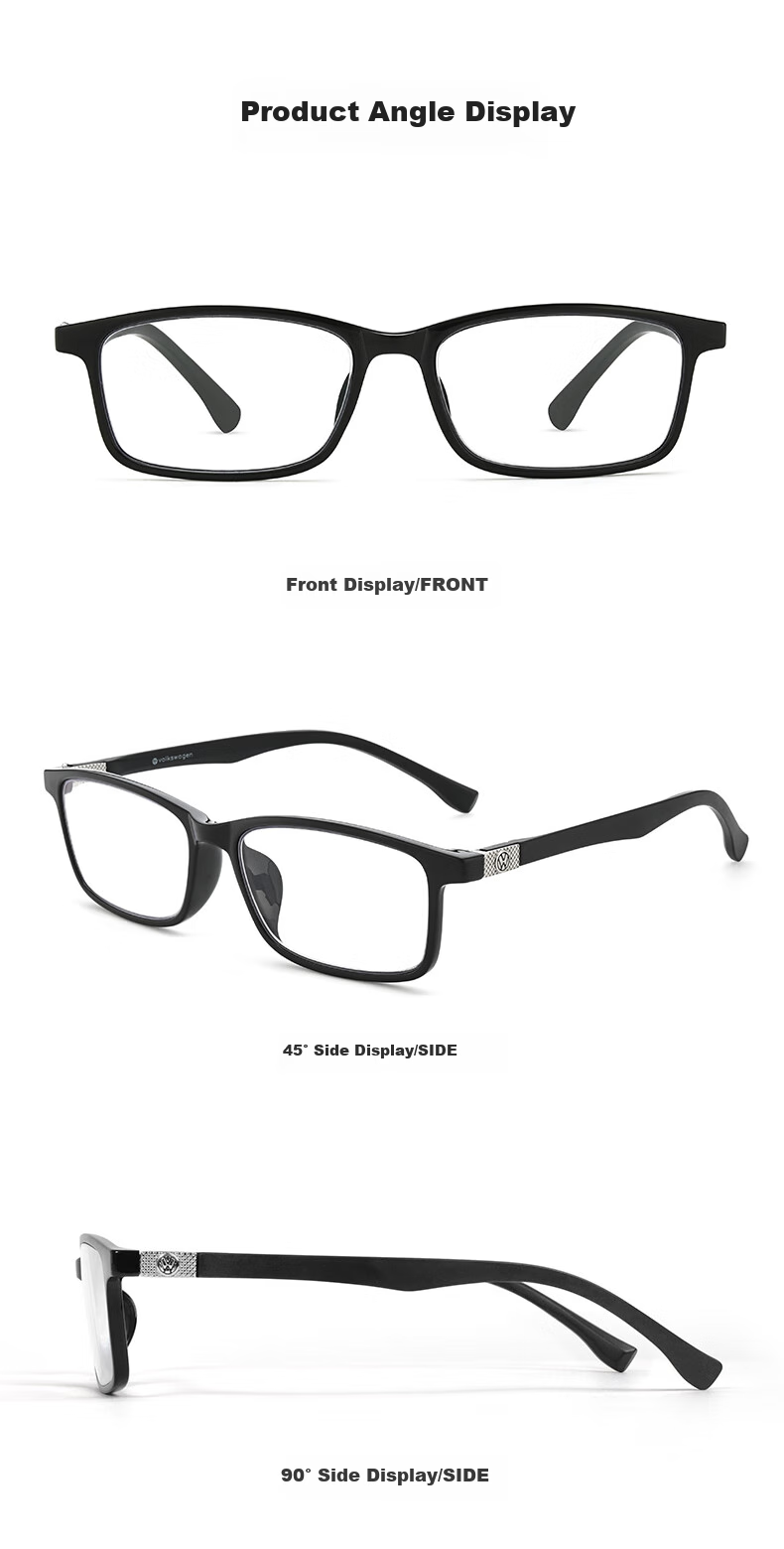Volkswagen German, Men's Reading Glasses, High Definition Anti-Blue Light Genuine Imported Brand Gift, W606-200 16