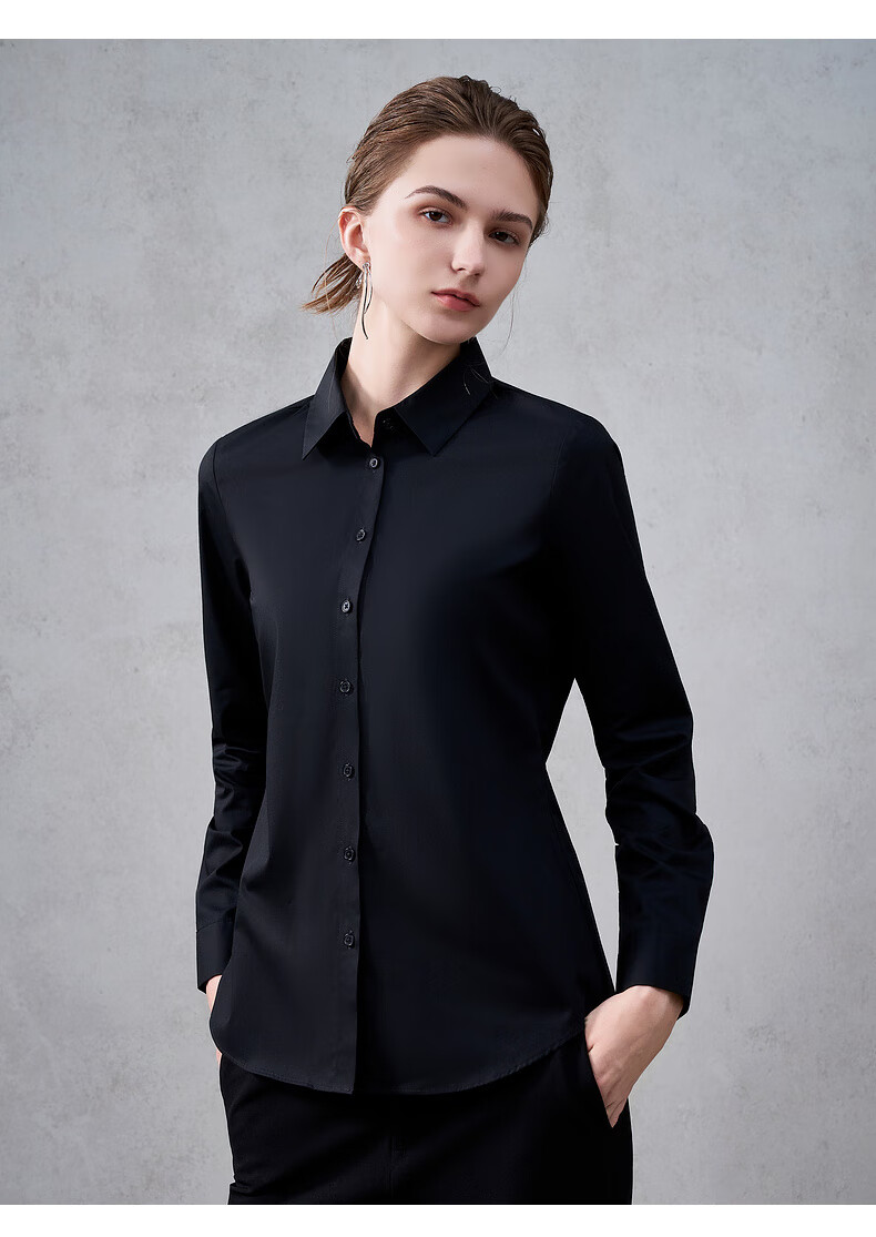G2000 Women's 2025 Autumn Winter Long Sleeve Shirt Easy Care Cotton Comfortable Mall Same Style 11