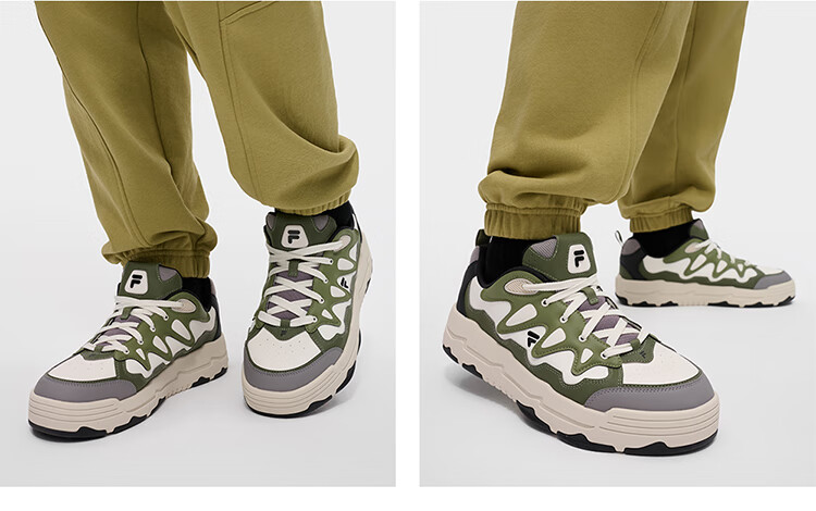 FILA FUSION Cang'er Casual Sneakers Men's Winter Sports Shoes 12