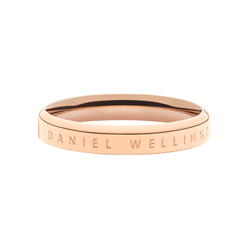DanielWellington [Masi Chun Same Style], DW Ring for Men, Classic Couple Rings, Rose Gold, Size 60, DW021