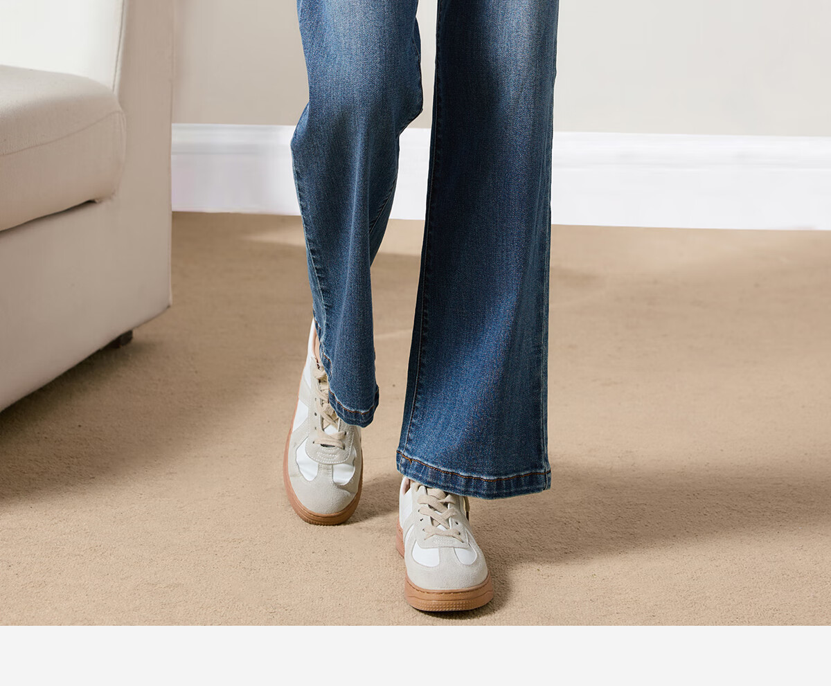 Taxiang High-Waisted Jeans for Women with Pockets, Wide-Leg Pants, Versatile Straight-Leg Trousers, Fashionable Women's Pants, Long Pants T143N1016 7
