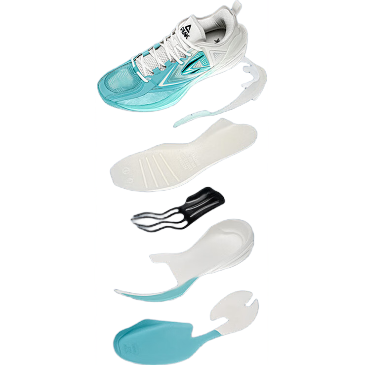 PEAK Sound Explosion S Basketball Shoes for Men, Physical Foam Extreme Spoon-Shaped Carbon Rod, Practical Sports Shoes DA520001