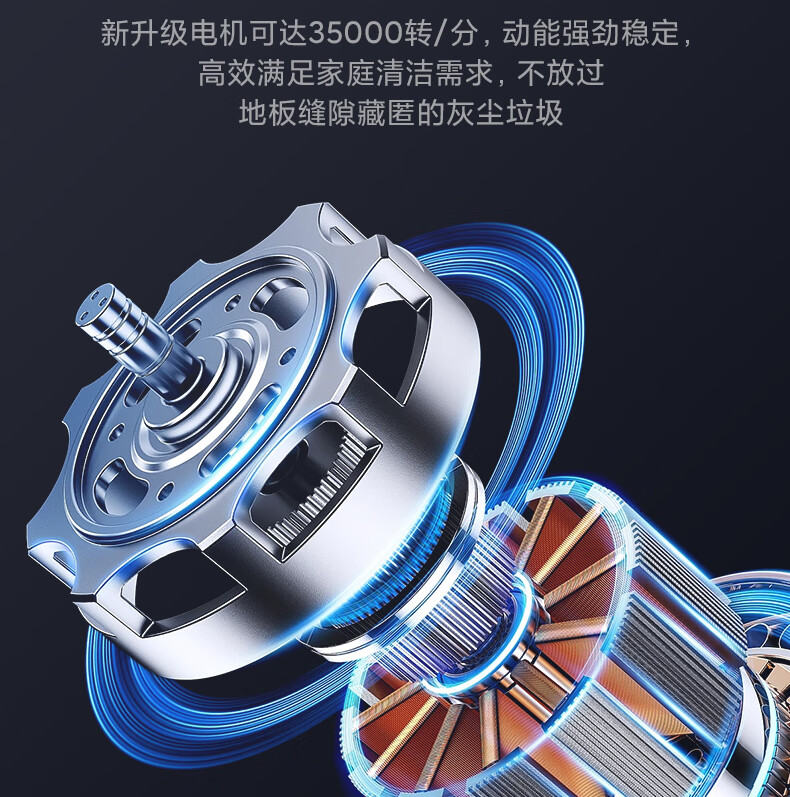 AUX Home Vacuum Cleaner High Suction Power High Power Compact Wired Handheld Vacuum Mop Combo AXC-22AV10B Standard Edition 9