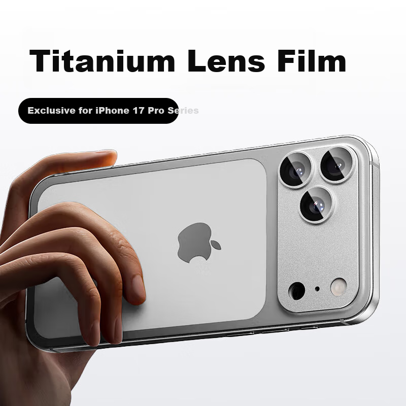 Защитная пленка для камеры Smorss [AR Enhanced - Silver] из закаленного стекла для Apple iPhone 17 Pro Max, защита задней камеры, высокая четкость, износостойкая, защита от царапин