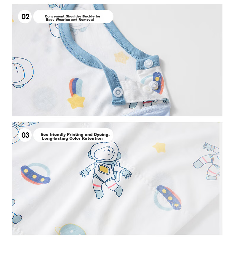 Beitaisi Children's One-Piece Pajamas, Summer Thin Style, 2026 New Pure Cotton Design, Short-Sleeve Bodysuit for Boys And Girls, Home Wear 22