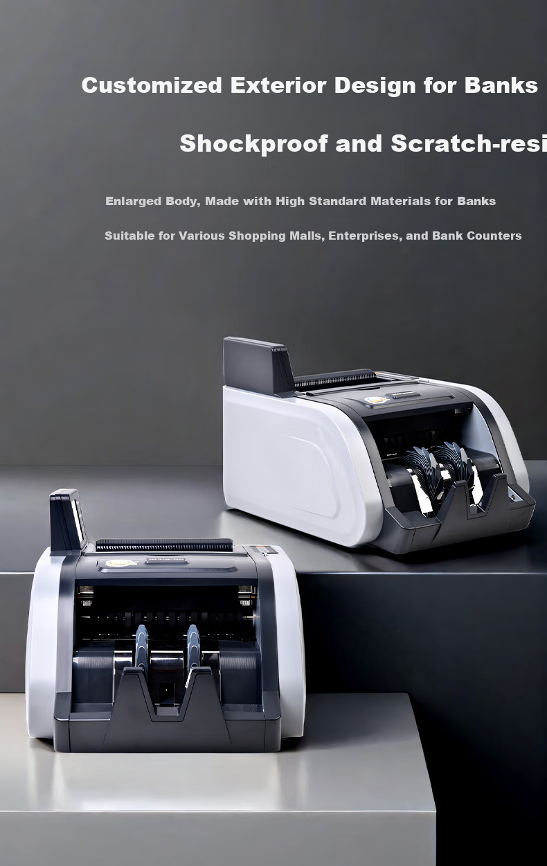 Virong I3 Silver Currency Counter Portable Banknote Detector for New RMB Small Office Commercial Financial Use 2025 New Model 8