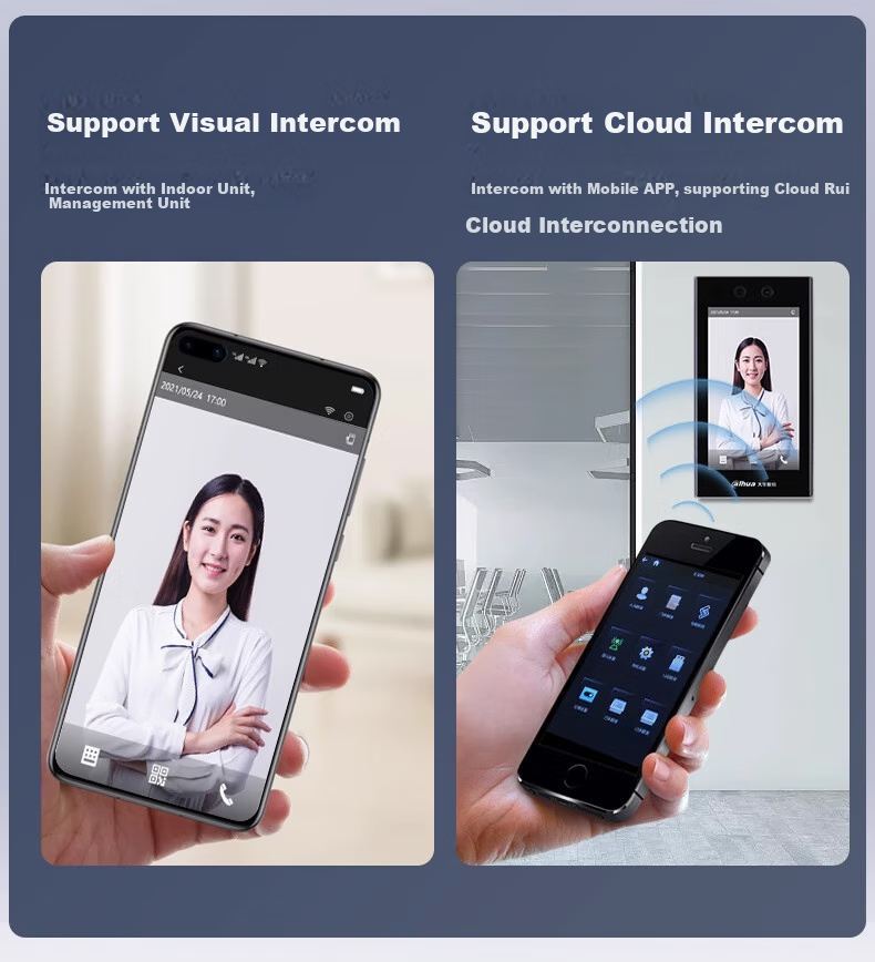 Dahua Facial Recognition Access Control All-In Machine, Enterprise WeChat Co-Branded Time Clock, 7-Inch Touchscreen, Company Face And Card Attendance Machine, Outdoor Waterproof Turnstile K72-W 8