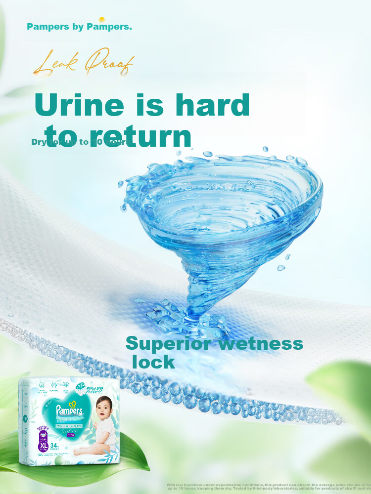 Pampers New Fresh Help Diapers S152 [Ultra-Thin, Super Absorbent] Breathable, Dry, for Newborns And Infants 4