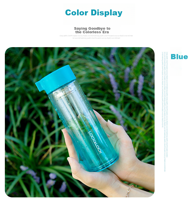 LOCK&LOCK Yuanbei Magnetic Bottle, Glass Cup, Magnetic Tea Infuser Mug, Portable Outdoor Cup for Men And Women, 550ml, White 11
