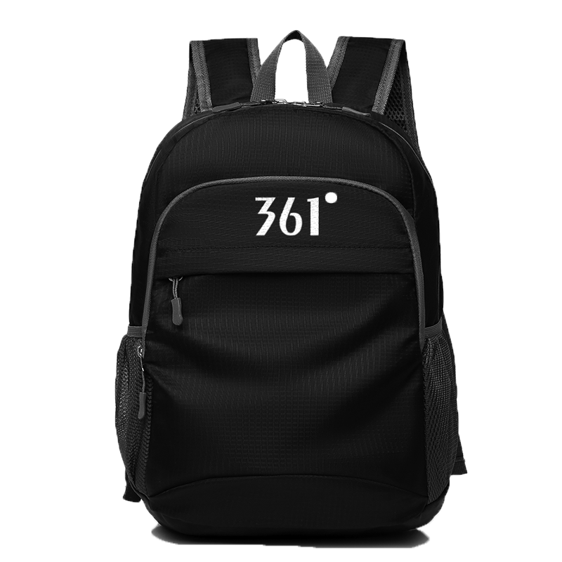 361° Lightweight Foldable Hiking Backpack Waterproof Large Capacity Outdoor Travel Bag Climbing Backpack for Men and Women Black